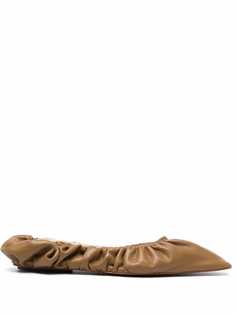 Nanushka балетки с квадратным носком