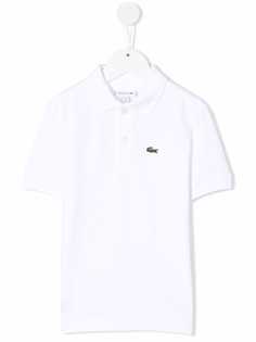 Lacoste Kids рубашка поло с вышивкой