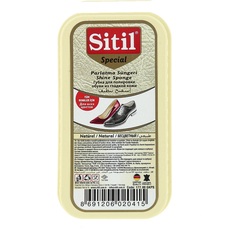 Губка Sitil для полировки обуви из гладкой кожи бесцветная