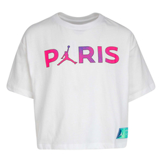 Подростковая футболка Paris Saint-Germain Boxy Tee Jordan