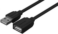 Кабель интерфейсный USB 2.0 удлинитель Vention AM-AF