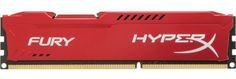 Модуль памяти DDR3 8GB HyperX HX318C10FR/8 Fury red PC3-14900 1866MHz CL10 1.5V Радиатор RTL