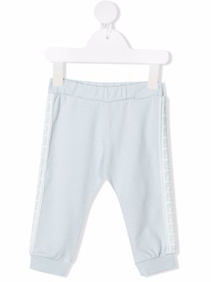 Fendi Kids спортивные брюки с логотипом FF