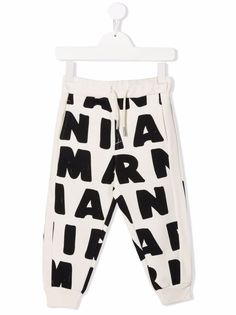 Marni Kids спортивные брюки с логотипом