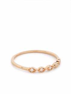 Djula кольцо Accumulation из розового золота с бриллиантами