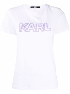 Karl Lagerfeld футболка Karl с логотипом