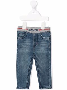 Levis Kids джинсы скинни с вышитым логотипом