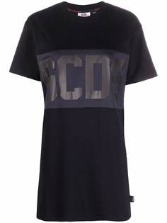 Gcds платье-футболка с логотипом