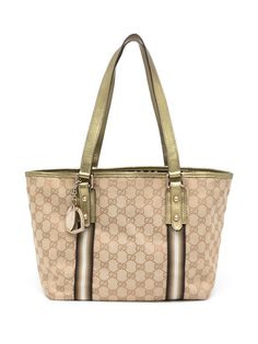 Gucci Pre-Owned сумка-тоут Sherry 2000-х годов с узором GG Supreme