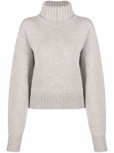 extreme cashmere кашемировый джемпер с высоким воротником