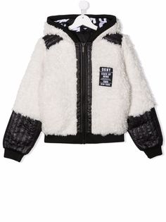 Dkny Kids куртка на молнии с логотипом