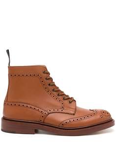 Trickers ботинки Antique с брогированием Tricker's