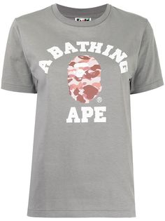 A BATHING APE® футболка с логотипом Bape