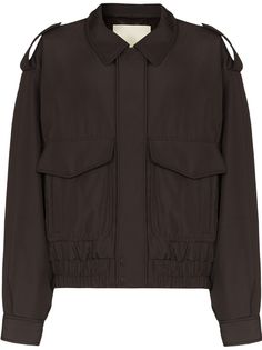 SAMUEL GUÌ YANG Flight oversized bomber jacket