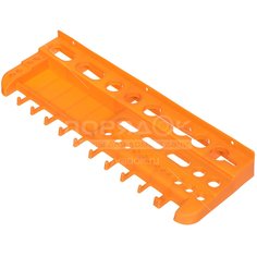 Полка для инструментов, пластик, 47.5х15.8х5.6 см, оранжевая, Bartex