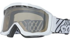 Маска Scott Hustle White/Black Chrome