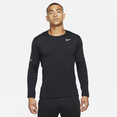 Мужской беговой свитшот Nike Dri-FIT - Черный