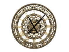 Часы настенные круглые tower mini (inshape) золотой 3 см.
