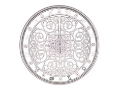 Часы настенные круглые zodiac 90 (inshape) белый 5 см.