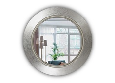 Круглое зеркало настенное fashion elegant 75 (inshape) серебристый 3 см.