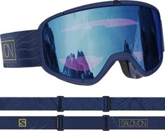 Маска Salomon 20-21 Four Seven Sigma Wisteria/Sky Blue