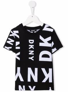 Dkny Kids футболка с логотипом