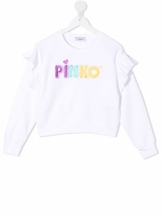 Pinko Kids толстовка с логотипом