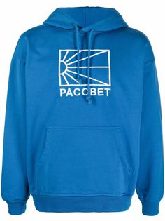PACCBET худи с вышитым логотипом