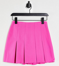 Плиссированная теннисная юбка розового цвета ASYOU-Розовый цвет