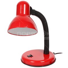 Светильник настольный на подставке, E27, 60 Вт, красный, Lofter, 203В-rd/270791
