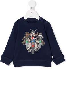 Stella McCartney Kids толстовка с принтом