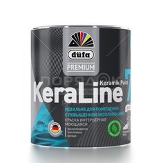 Краска водоэмульсионная Dufa Premium KeraLine 7 база 1, 0.9 л
