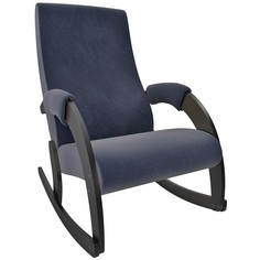 Кресло-качалка california (комфорт) синий 54x100x95 см. Milli