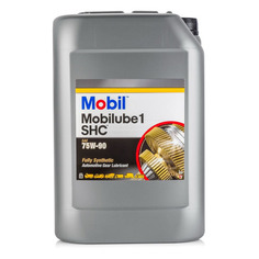 Масло трансмиссионное синтетическое MOBIL Mobilube 1 SHC, 75W-90, 20л [152738]