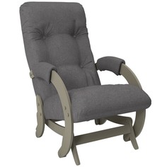 Кресло-глайдер oxford-68 (milli) серый 55x100x88 см.