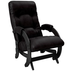 Кресло-глайдер oxford-68 (комфорт) черный 55x100x88 см. Milli