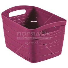 Корзина универсальная Ribbon Curver S 221201 фиолетовая, 27x21x17 см