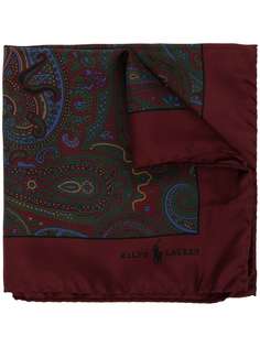 Polo Ralph Lauren шелковый платок с принтом пейсли