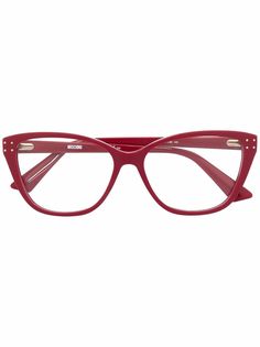 Moschino Eyewear очки в оправе кошачий глаз