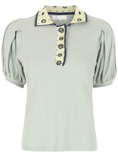 Nk рубашка Vintage Sui с объемными рукавами НК