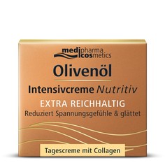 Крем для лица интенсив питательный дневной Olivenol Medipharma Cosmetics