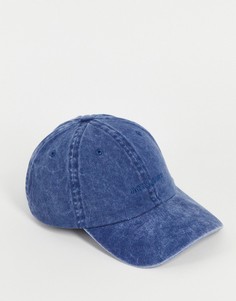 Синяя выбеленная кепка Jack & Jones-Голубой