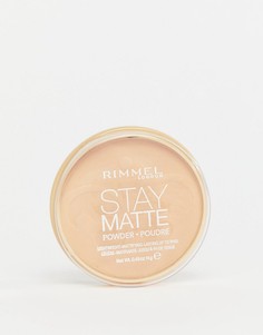 Компактная пудра Rimmel London Stay Matte-Коричневый