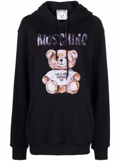 Moschino худи с принтом Teddy Bear