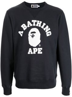 A BATHING APE® толстовка с логотипом Bape