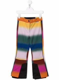 Molo расклешенные брюки Harlie в разноцветную полоску
