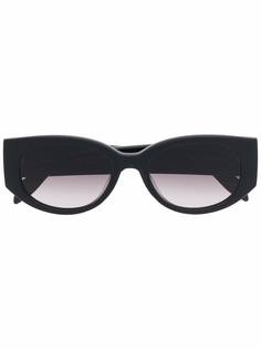 Alexander McQueen Eyewear солнцезащитные очки с логотипом