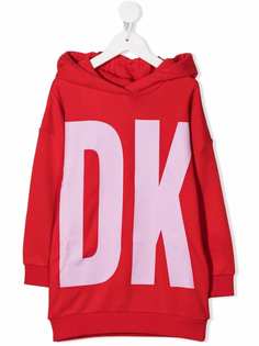 Dkny Kids платье-худи с логотипом