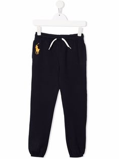 Ralph Lauren Kids спортивные брюки с вышивкой Polo Pony