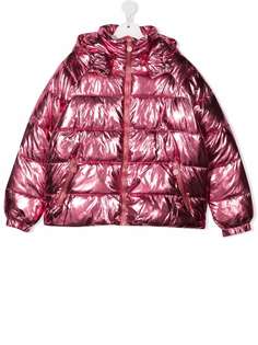 Stella McCartney Kids пуховик с капюшоном